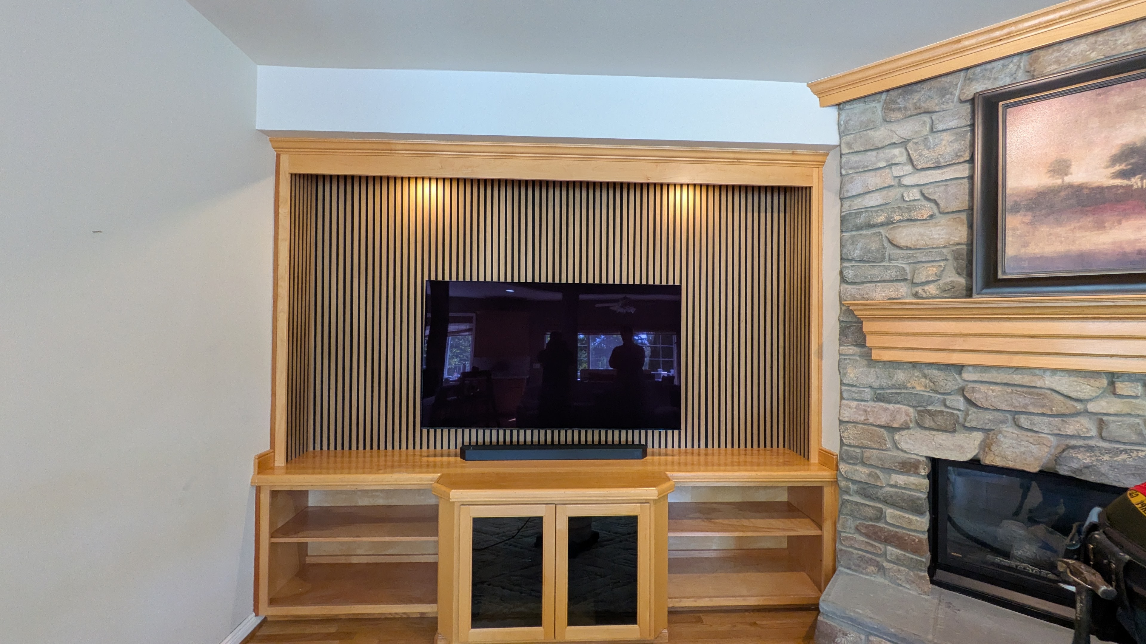 Built-In Entertainment Center — After